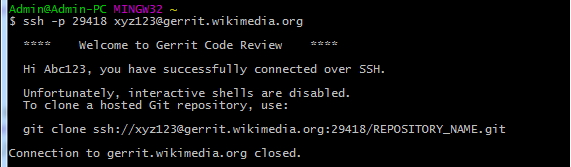 Добавить ключ SSH с помощью Git