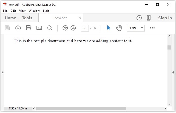 how to add text box to pdf