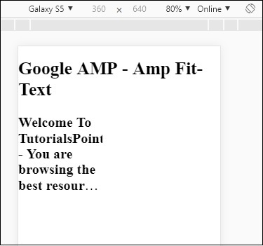 Amp Fit-Text Tag