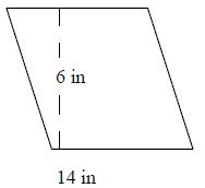 Площадь параллелограмма Quiz1