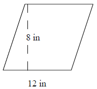 Площадь параллелограмма Quiz3