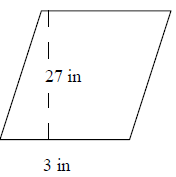 Площадь параллелограмма Quiz5