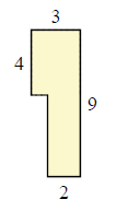 Площадь кусочно-прямоугольной фигуры Quiz10