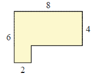 Площадь кусочно-прямоугольной фигуры Quiz8