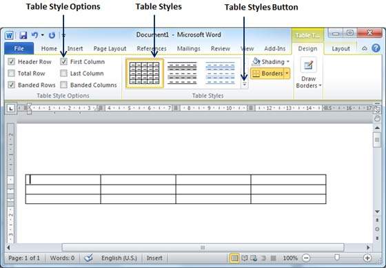  Word 2010 CoderLessons