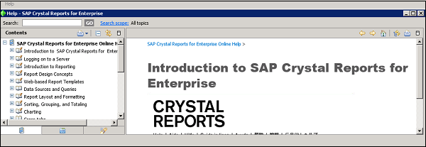 Crystal Reports Enterprise