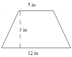 Нахождение области трапеции на сетке с помощью треугольников и прямоугольников Quiz2