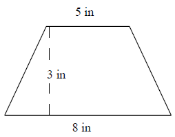 Нахождение области трапеции на сетке с помощью треугольников и прямоугольников Quiz5