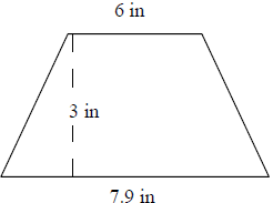 Нахождение области трапеции на сетке с помощью треугольников и прямоугольников Quiz7