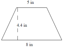 Нахождение области трапеции на сетке с использованием треугольников и прямоугольников Quiz9