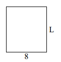 Нахождение длины стороны прямоугольника по его периметру или площади Quiz4