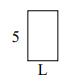 Нахождение длины стороны прямоугольника по его периметру или площади Quiz5
