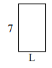 Нахождение длины стороны прямоугольника по его периметру или площади Quiz6