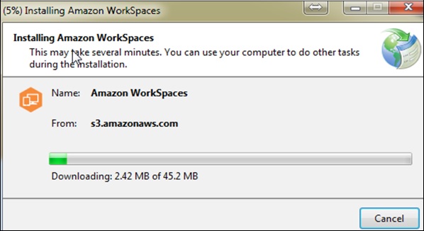 Установка Amazon Workspaces