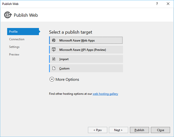 Веб-приложения Microsoft Azure