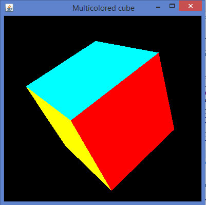 Разноцветный куб
