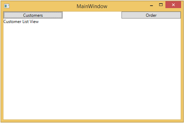 События MVVM MainWindow2