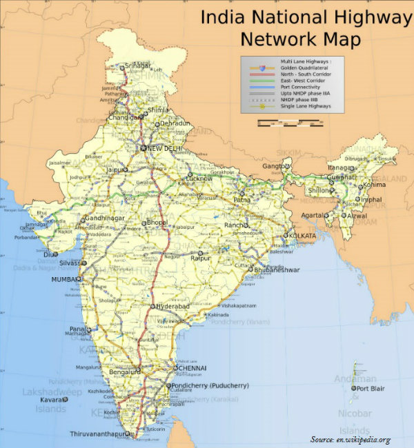 Индийское национальное шоссе