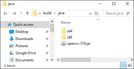 Файл OpenCV Jar