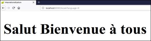 Выходной веб-браузер Salut Bienvenue