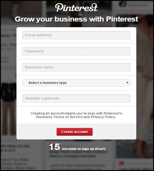 Pinterest Бизнес-аккаунт