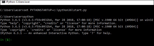 Каталог установки Python