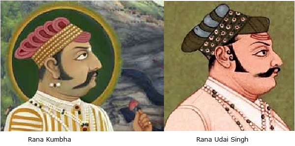 Рана Кумбха и Рана Удай Сингх