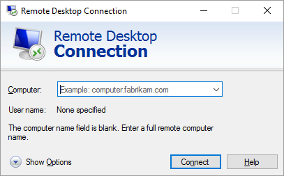 remote desktop connection 1