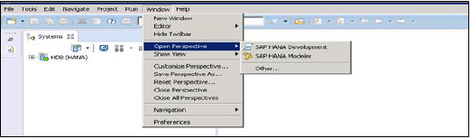 Возможности SAP HANA Studio