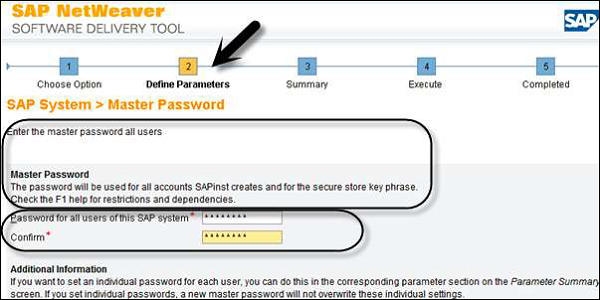 Главный пароль SAP