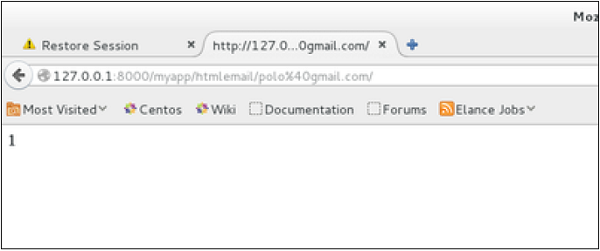 Отправка HTML электронной почты
