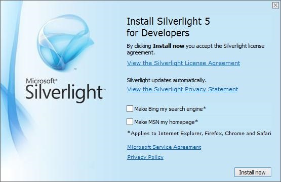 Приложение Silverlight
