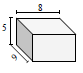 Площадь поверхности куба или прямоугольной призмы Quiz1
