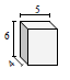 Площадь поверхности куба или прямоугольной призмы Quiz5