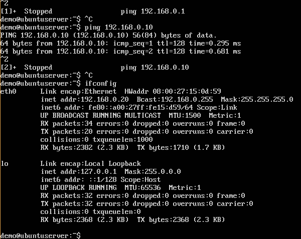 Ubuntu IP-адрес