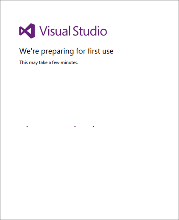 Visual Studio Первое использование