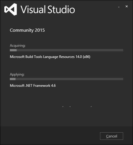 Visual Studio Установка
