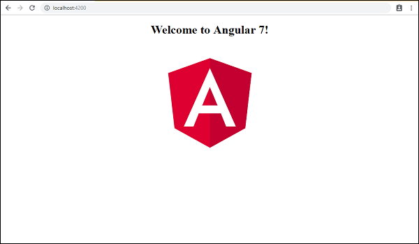 Добро пожаловать Angular7