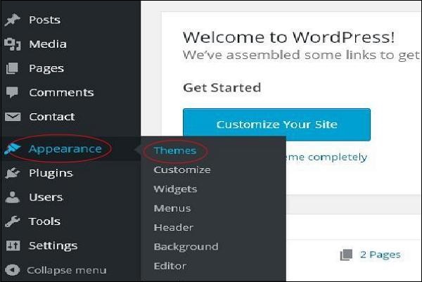 WordPress Theme Manegement