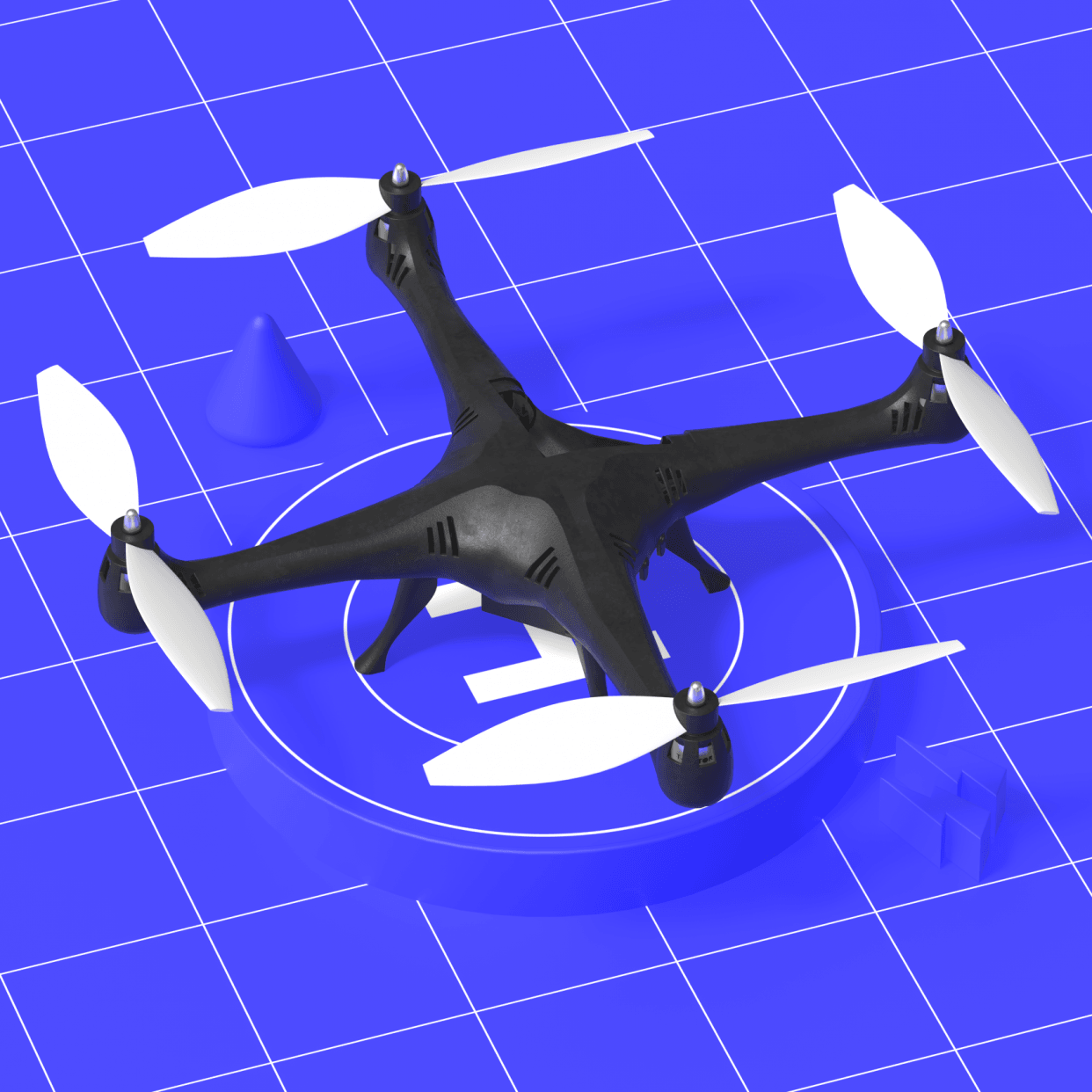 Основы программирования и моделирования полёта автономных беспилотных летательных аппаратов (БЛА) Image