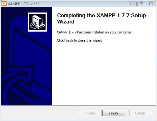 Установка Xampp Шаг 5