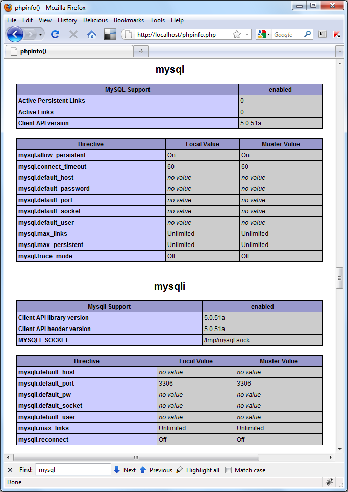 PHP Mysql успех