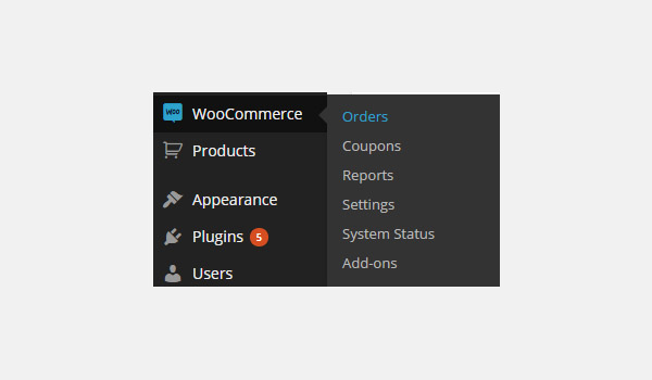 Заказы WooCommerce