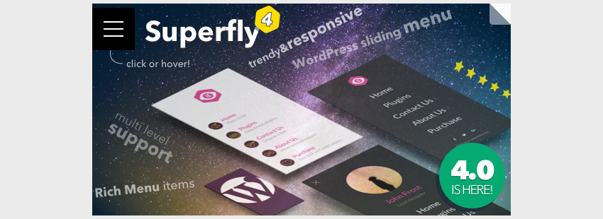 Superfly Отзывчивый Плагин Меню WordPress