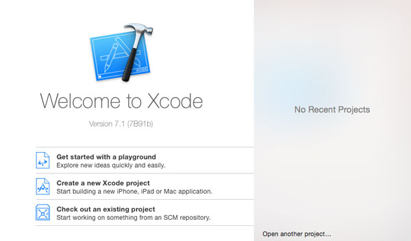 Добро пожаловать в Xcode