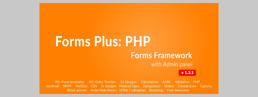 Forms Plus PHP Forms Framework