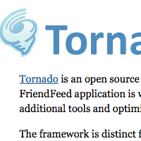 Технология, лежащая в основе Tornado, веб-сервера FriendFeed