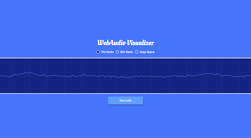 Web Audio API.