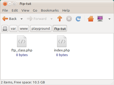 Php ftp