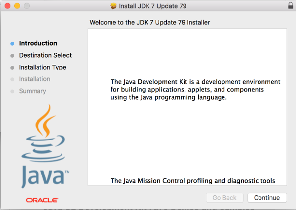 Установщик JDK в OS X